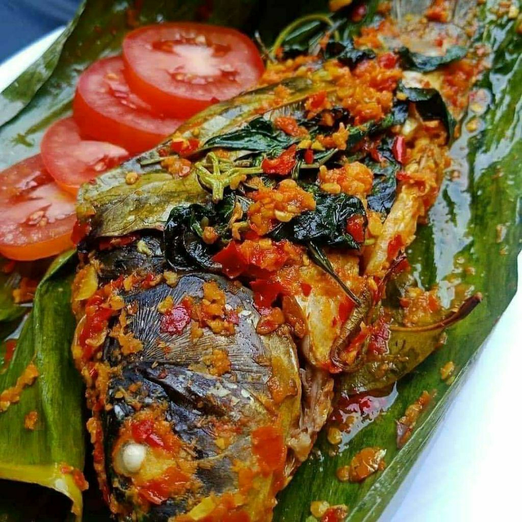 Pepes Ikan Mas Tulang Lunak Lauk Matang siap Santap