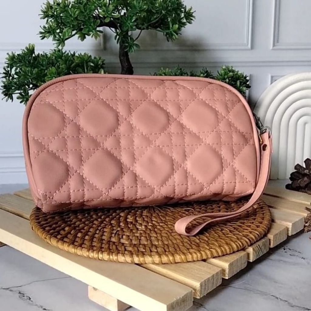 Khanza1 - DOMPET POUCH WANITA 2 REST 2 RUANG BERKUALITAS / DOMPET HP / DOMPET KARTU / DOMPET KOIN MU