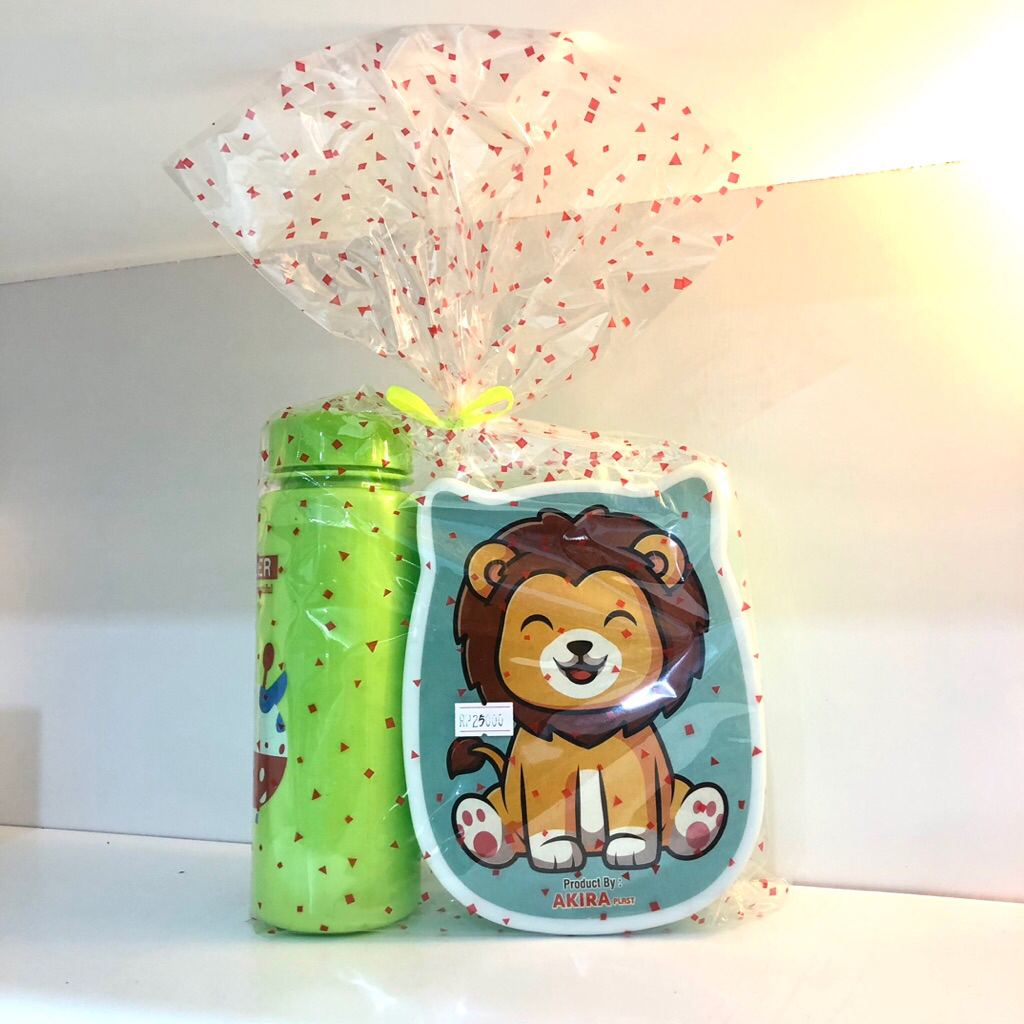 Tempat Makan Anak dan Botol Minum Hampers Lucu | Tempat Bekal Anak Cowok Cewek