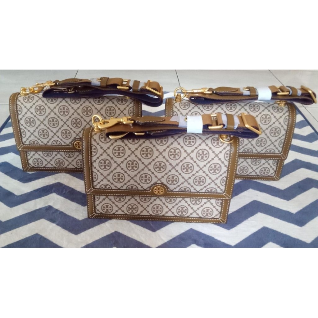 TB T Monogram Hazelnut