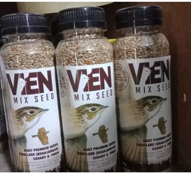 vien premium pakan branjangan penggacor burung bahan canaryseed mix