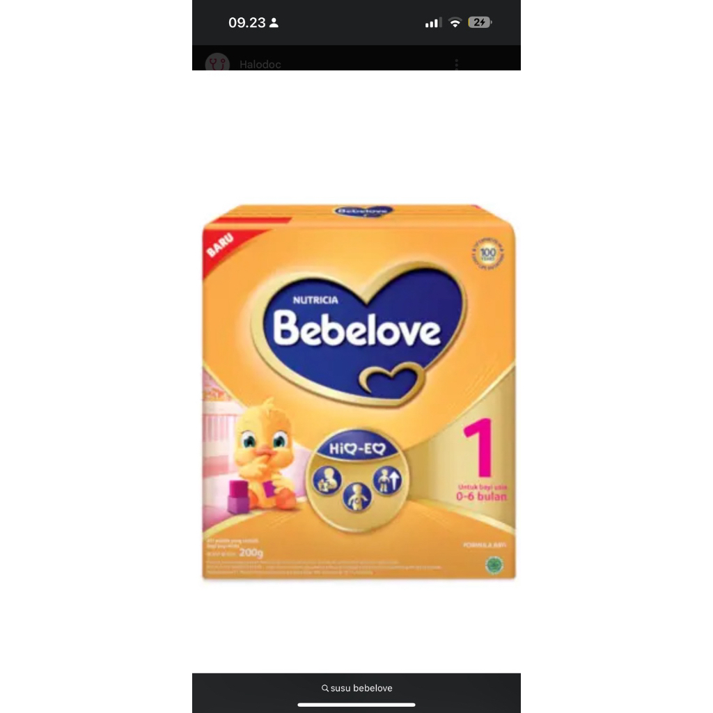 susu bebelov 0-6 bulan
