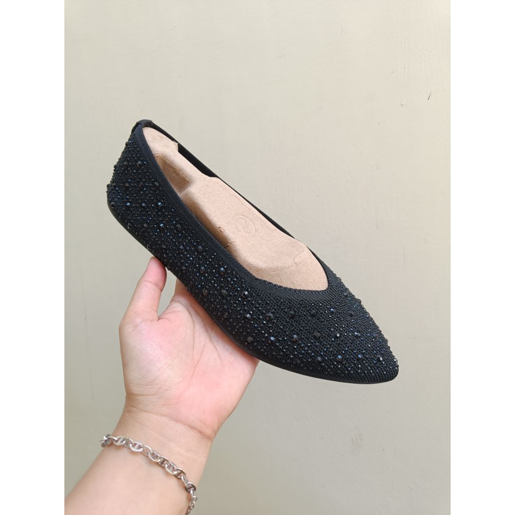 SKECHERS CLEO POINT FLATSHOES