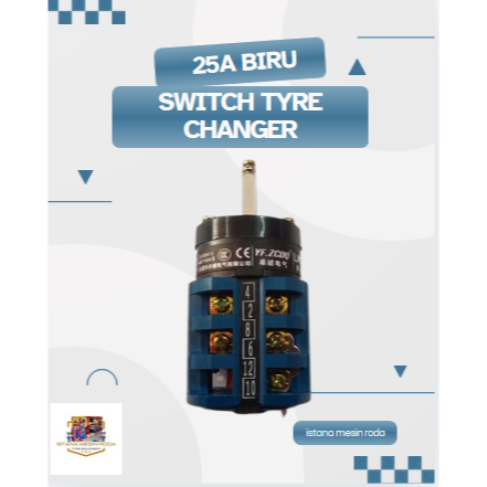 sparepart switch tyre changer 25A / switch bukaan ban original tekiro krisbow 25 amper