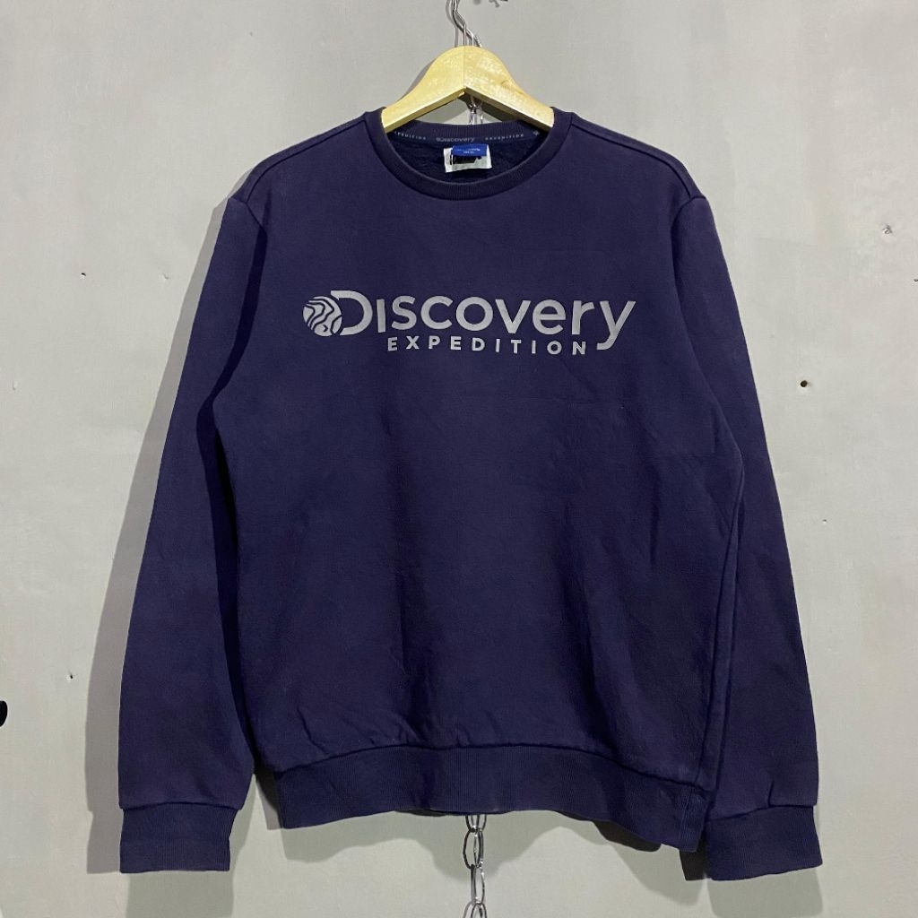 CREWNECK DISCOVERY NAVY ORIGINAL FULLTAG