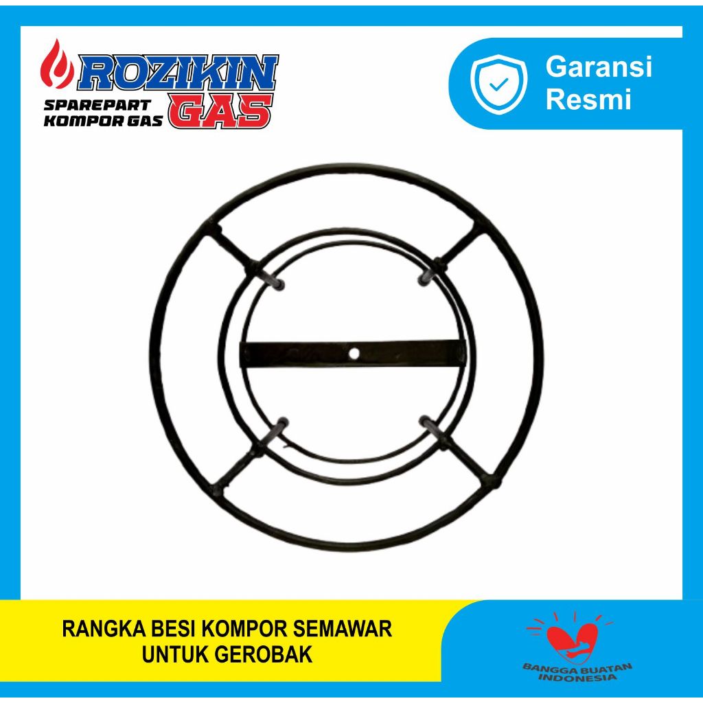 Rangka Besi Kompor Semawar Untuk Gerobak