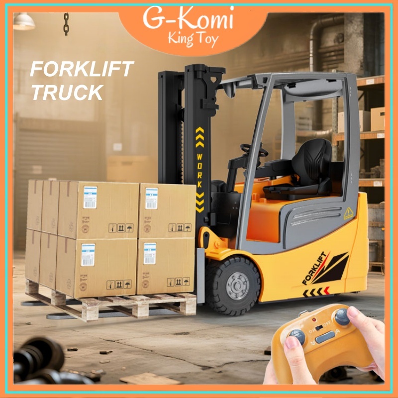 Mainan Forklift Kontrol Jarak Jauh RC Mainan Anak Mobil Kendali