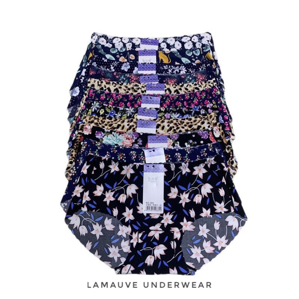 Celana dalam seamless motif/ seamless underwear/ Cd wanita motif import/ cd cewek motif lucu/ celana