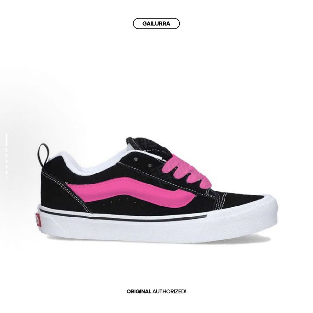 Vans Knu-Skool Black Pink White Original