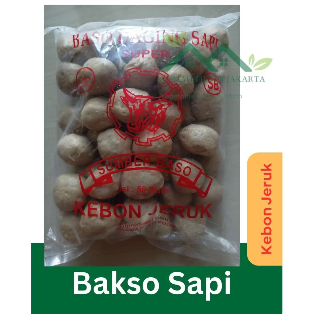 Bakso Daging Sapi Kebon Jeruk isi 50pcs