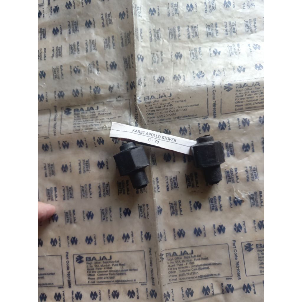 KARET APOLLO STOPER C70 KARET RUBBER APOLO STOPER C70