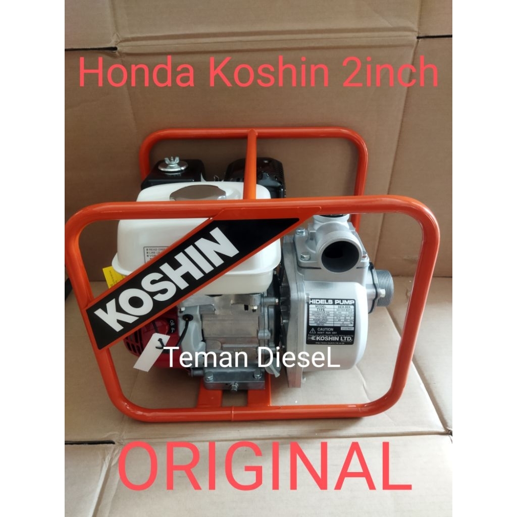 Mesin Pompa Air Honda Koshin 2" Mesin Irigasi Sawah Honda Asli