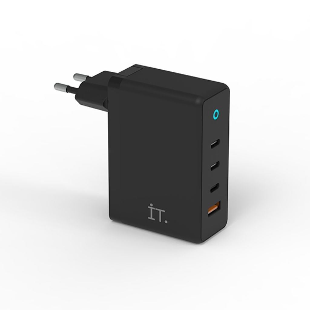 IT Plug 100 W Super Charger - Black