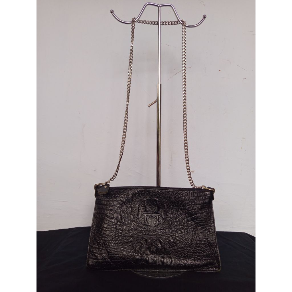 Sling Bag Croco Kulit Asli second