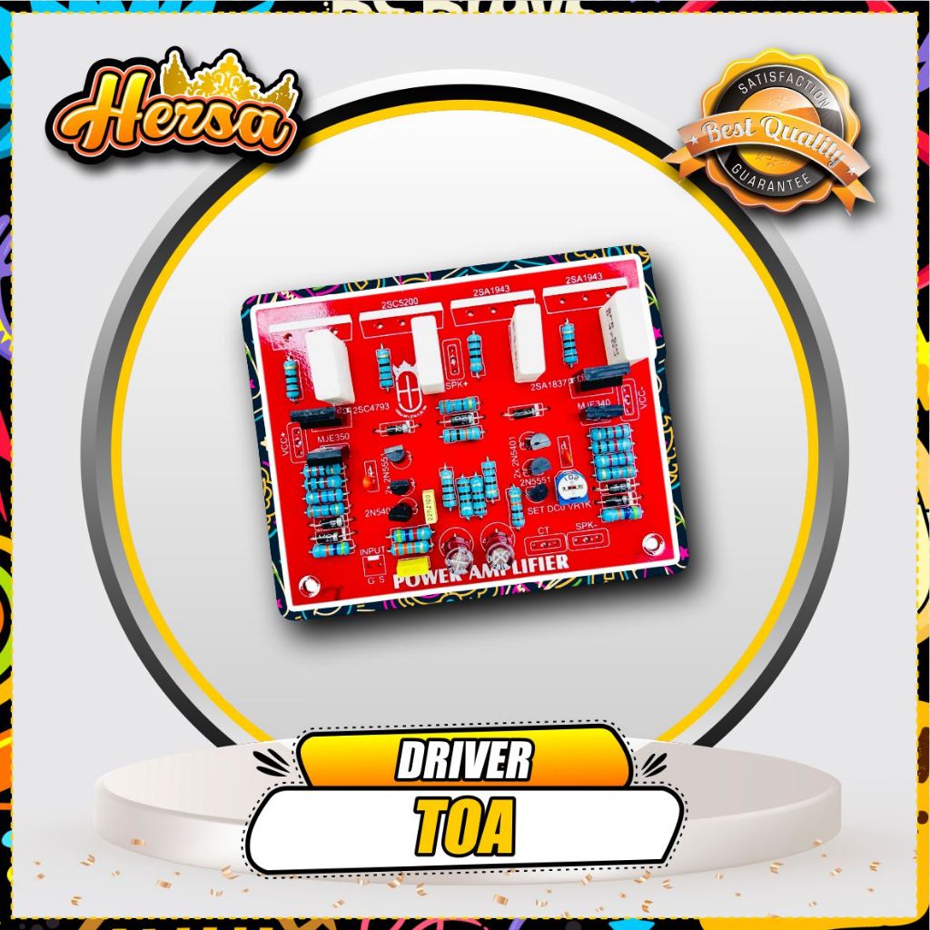 kit driver amplifier toa