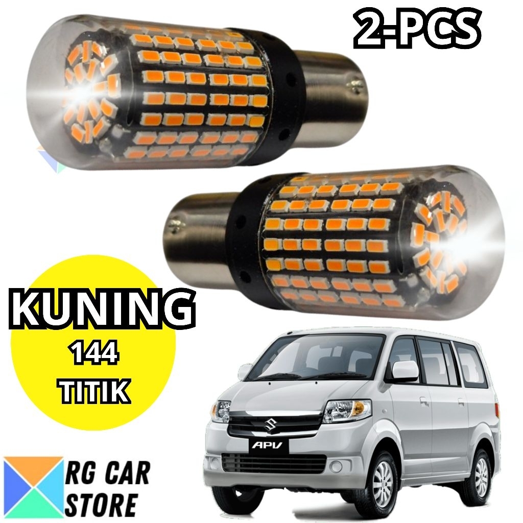 Lampu LED Sein Dajjal Suzuki Apv 144 Titik Kuning Original PnP Suzuki Apv