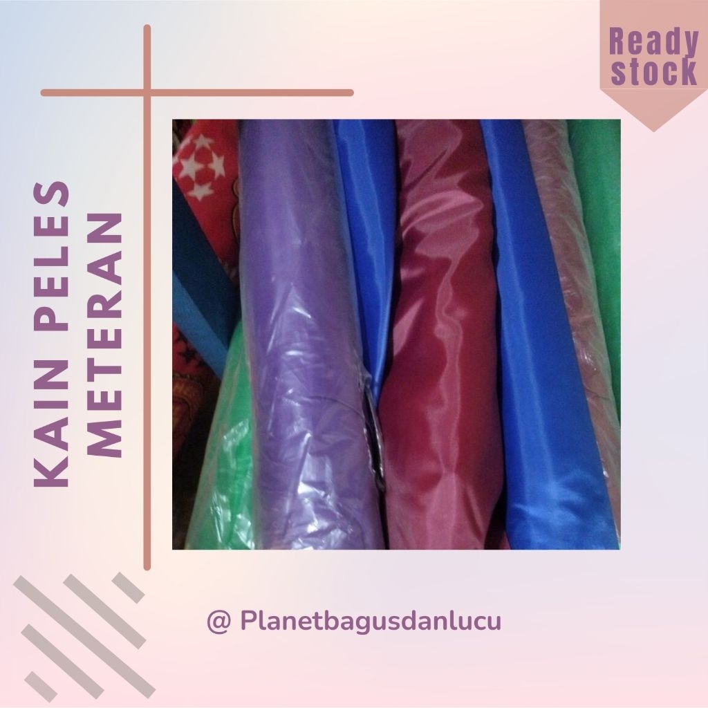 Kain Furing / kain peles / kain meteran / kain dekor / kain dekorasi / kain layang layang