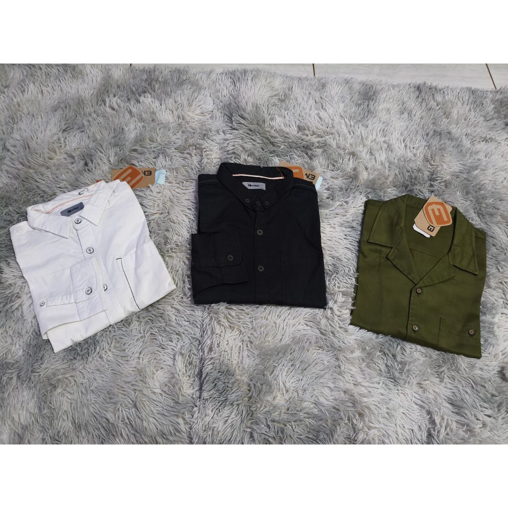 Kemeja EMBA ORIGINAL/Kemeja polos EMBA Original