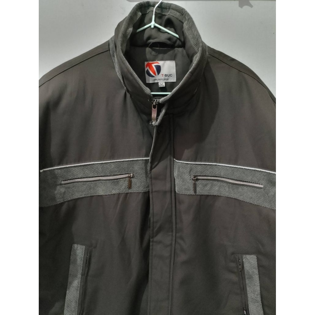 work jaket tbuc abu
