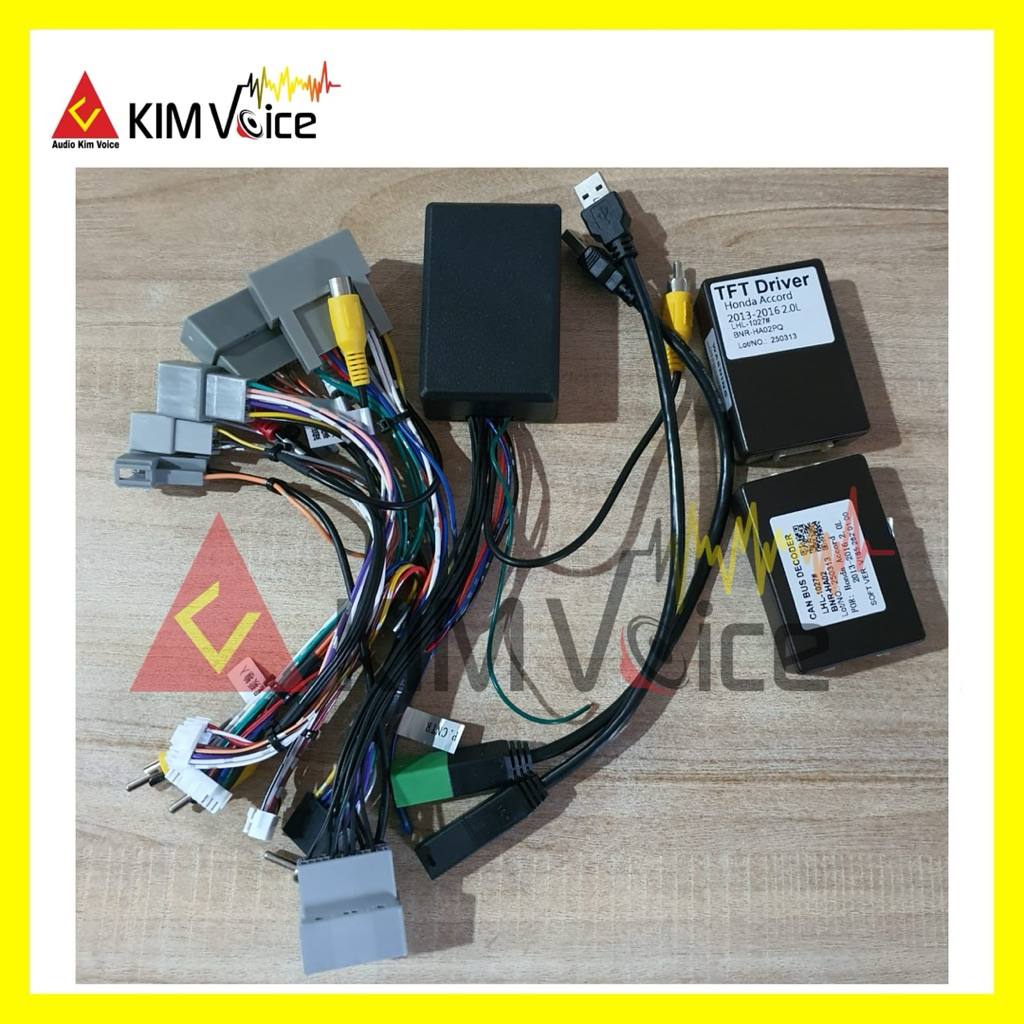 Soket pnp + Canbus + Modul kamera for Accord 2013-2017