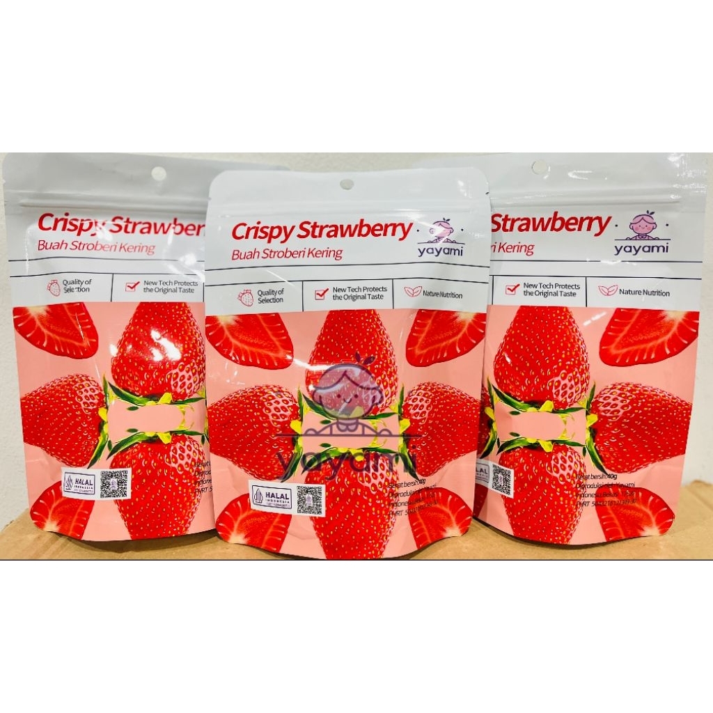 Crispy Strawberry / Buah Kering Stroberi - Yayami