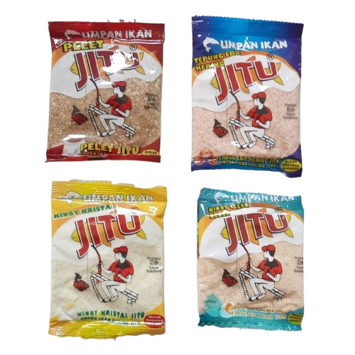 Pelet Jitu Merah Umpan Ikan Mas - Umpan Mancing