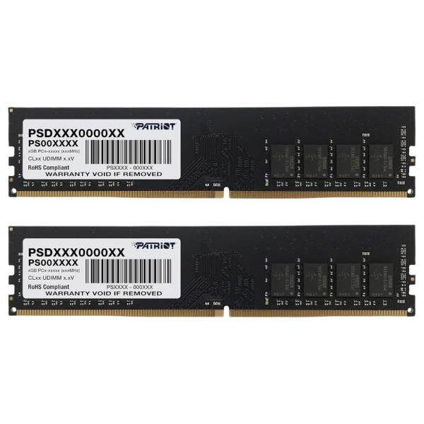 Ram Patriot DIMM DRAM Signature D4 8G 16GB 3200Mhz - Longdimm Patriot DDR4 8GB 16GB 3200Mhz