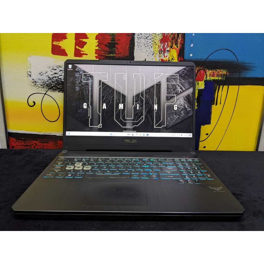 Laptop Gaming Asus TUF Ryzen 5 16/256 GTX 1050 Mulus