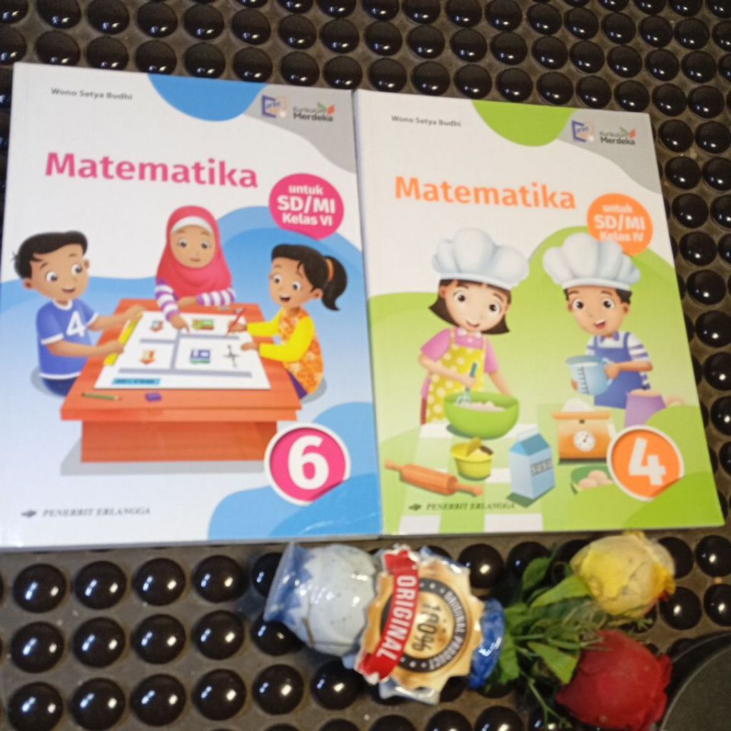 Matematika SD kelas 4 kurikulum merdeka erlangga