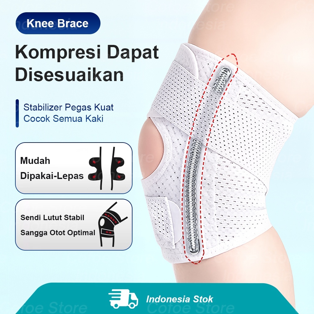 Lutut Kneepad Lutut Knee Brace Support Knee Support Olahraga Brace Decker Cedera Alat Terapi Nyeri