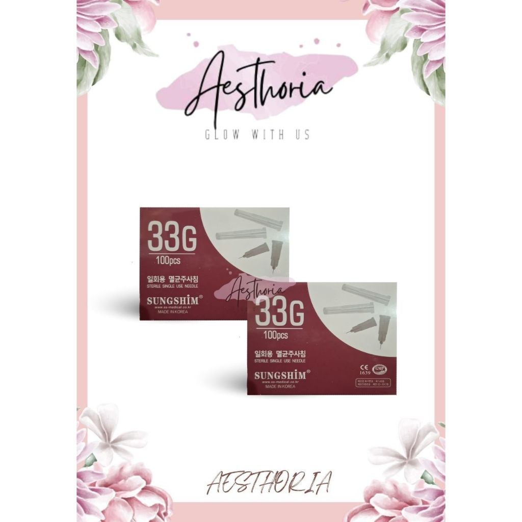 [Eceran] Sungshim Jarum Meso Needle 33G x 4mm