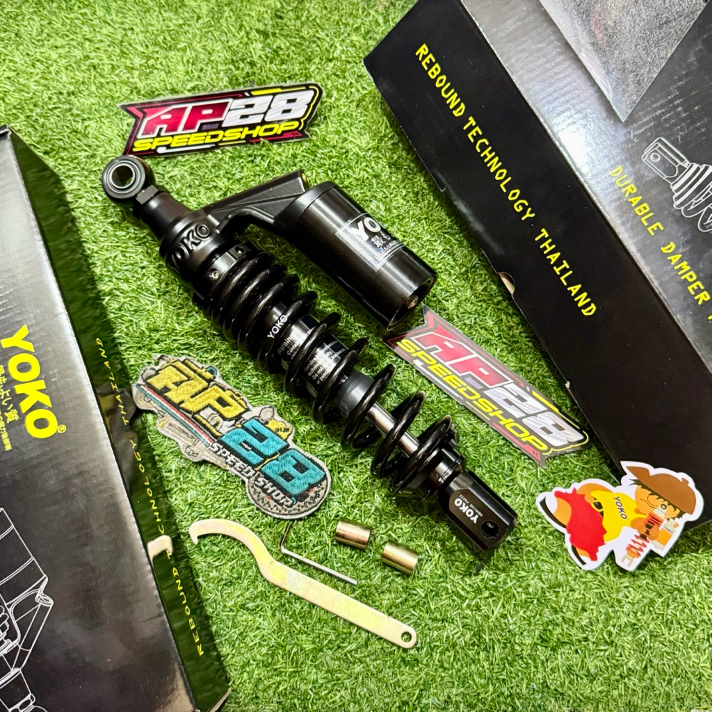 SHOCKBREAKER BELAKANG TABUNG ATAS FUNGSI - YOKO ORIGINAL MODEL G-PLUS GEN-2 PER SLIM - UKURAN 310MM 