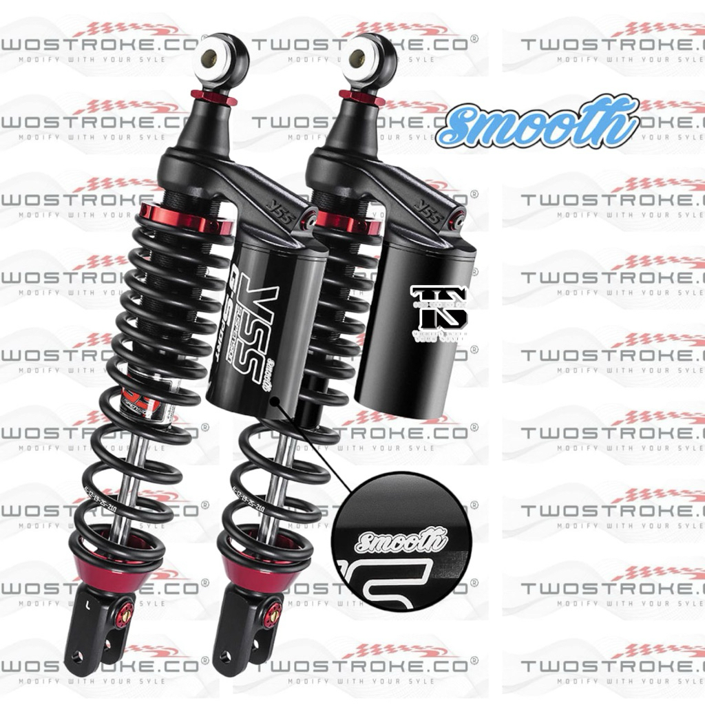 Shock YSS G Sport Smooth PCX 160 Black // Original By YSS Suspension For PCX 160 // Black // Shock Y