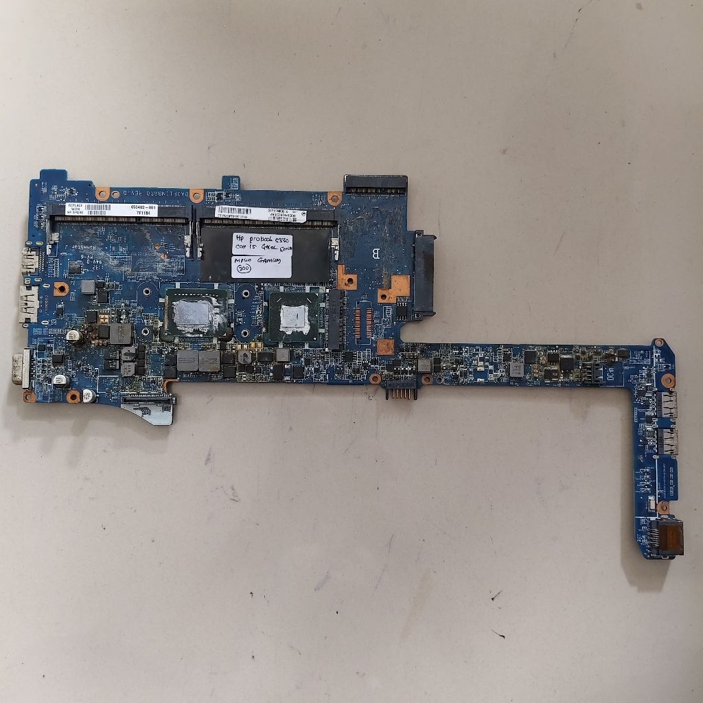 MB Motherboard Mesin Laptop Notebook HP Probook 5330M Core i5 cabutan Mesin Minus Gamling Gagal Serv