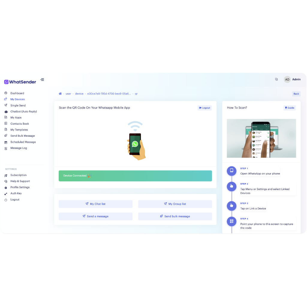 Whatsapp Server dan Bulk Sender