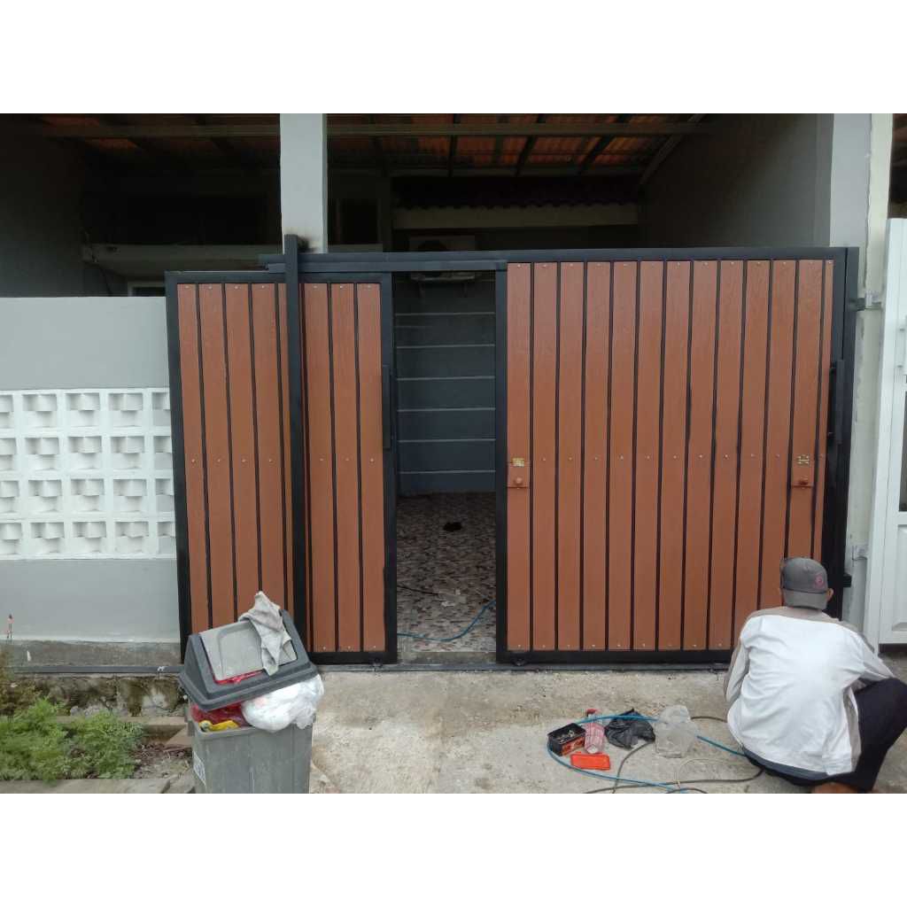 Pagar Double Sliding | Pagar Rumah | Pagar Sliding