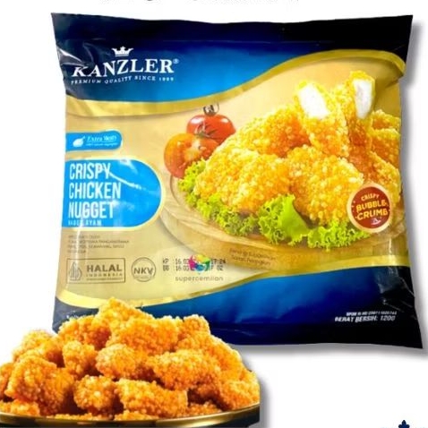 KANZLER Crispy Chicken Nugget 250 Gram Frozen Food Nugget