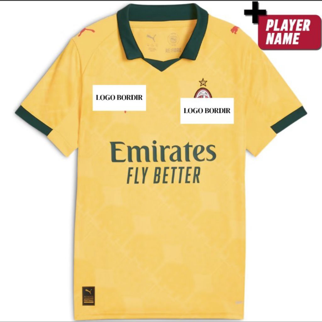 JERSEY AC MILAN THIRD 2025/2026 GRADE ORI