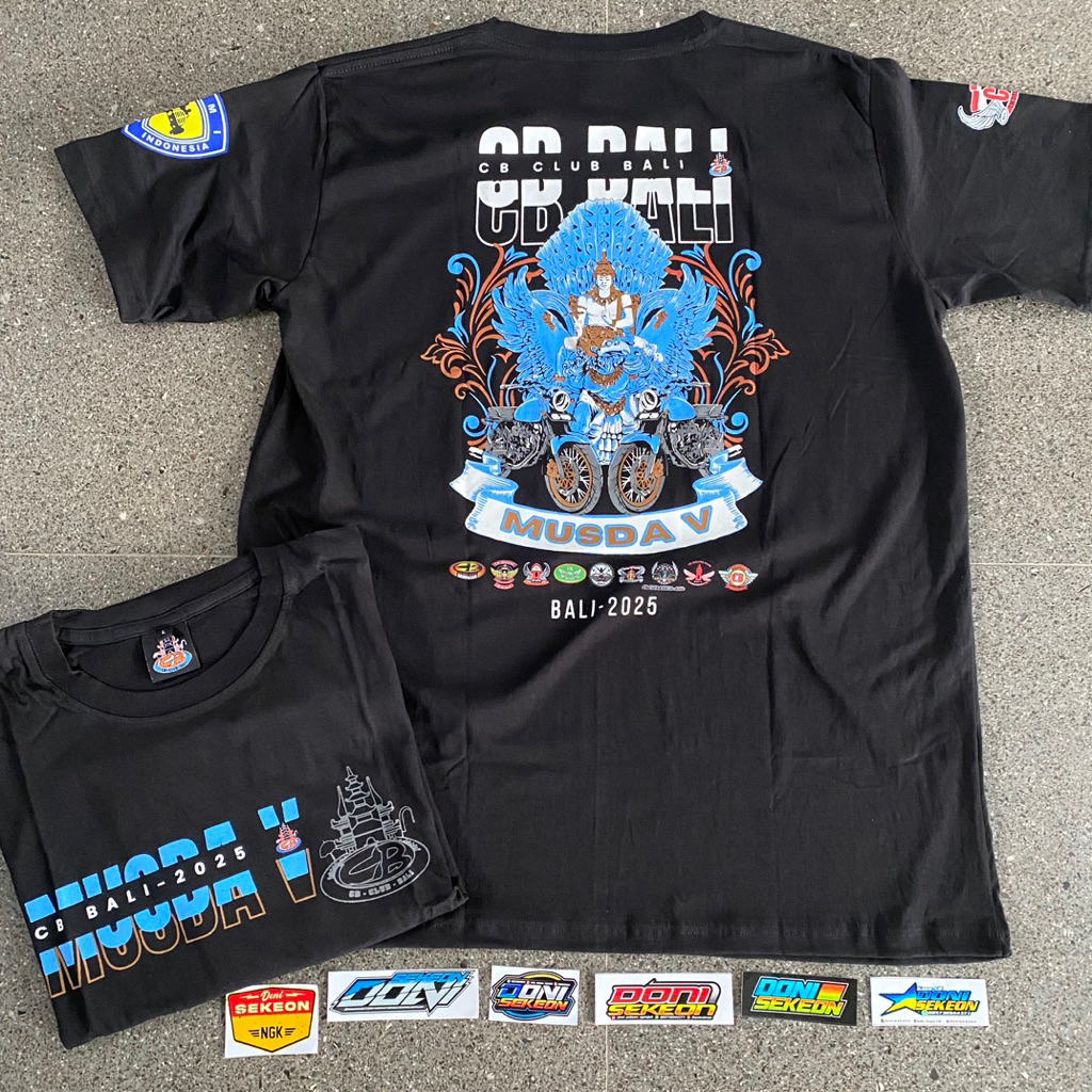 kaos acara musda cb Bali original