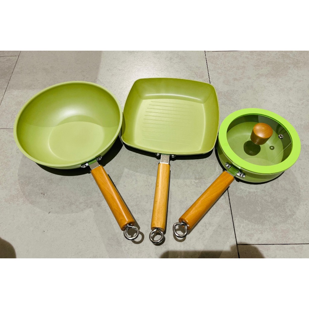 BRASEL COOKWARE SET MATCHA/COOKWARESET MURAH/COOKWARE SET DISKON/PANCI ANTILENGKET