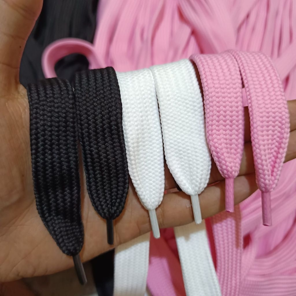 tali sepatu gemuk 2 cm | tali sepatu jumbo 2 cm original