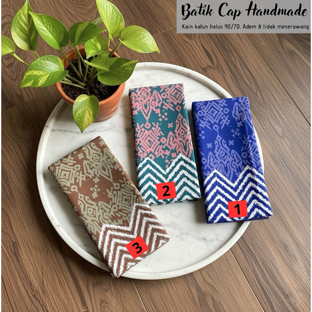 AKSARA - Batik cap soft series kain batik sarimbitan