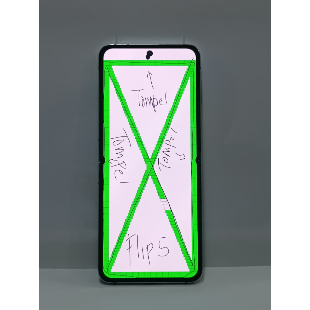 LCD SAMSUNG GALAXY Z FLIP 5 - F731 ORIGINAL COPOTAN MINUS TOMPEL 3