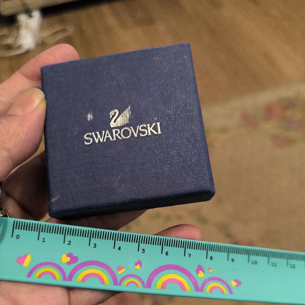 Kotak Perhiasan Swarovsk ori preloved