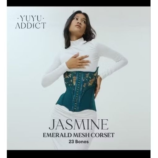 KORSET YUYU ADDICT JASMINE MESH 23 TULANG ZISE XL