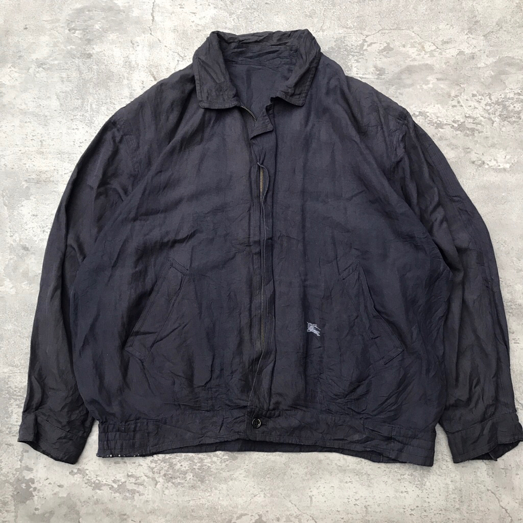 harrington work jaket burberry luxury casual jacket old money vintage 90s