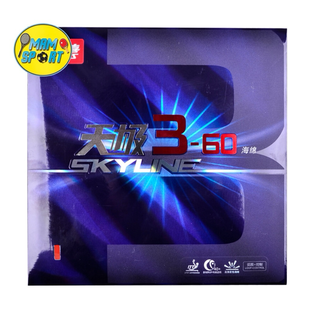 Karet Bet Pingpong Tenis Meja DHS SKYLINE 3-60 Original