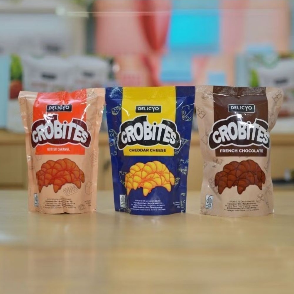 DELICYO Snack Crobites Renyah Netto 38 Gram