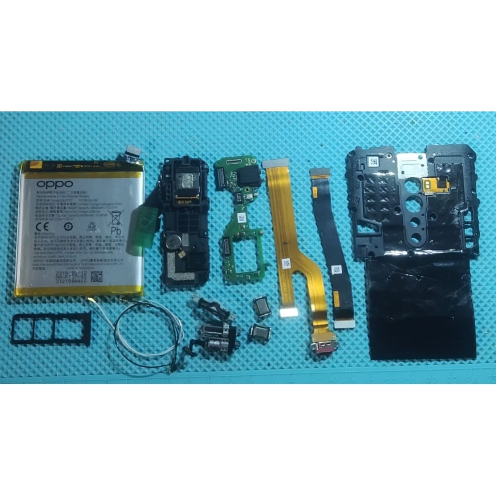 FX FLEXIBLE PCB CAS LCD ANTENA SIM SPEAKER OPPO RENO 2F ORI COPOTAN SECOND