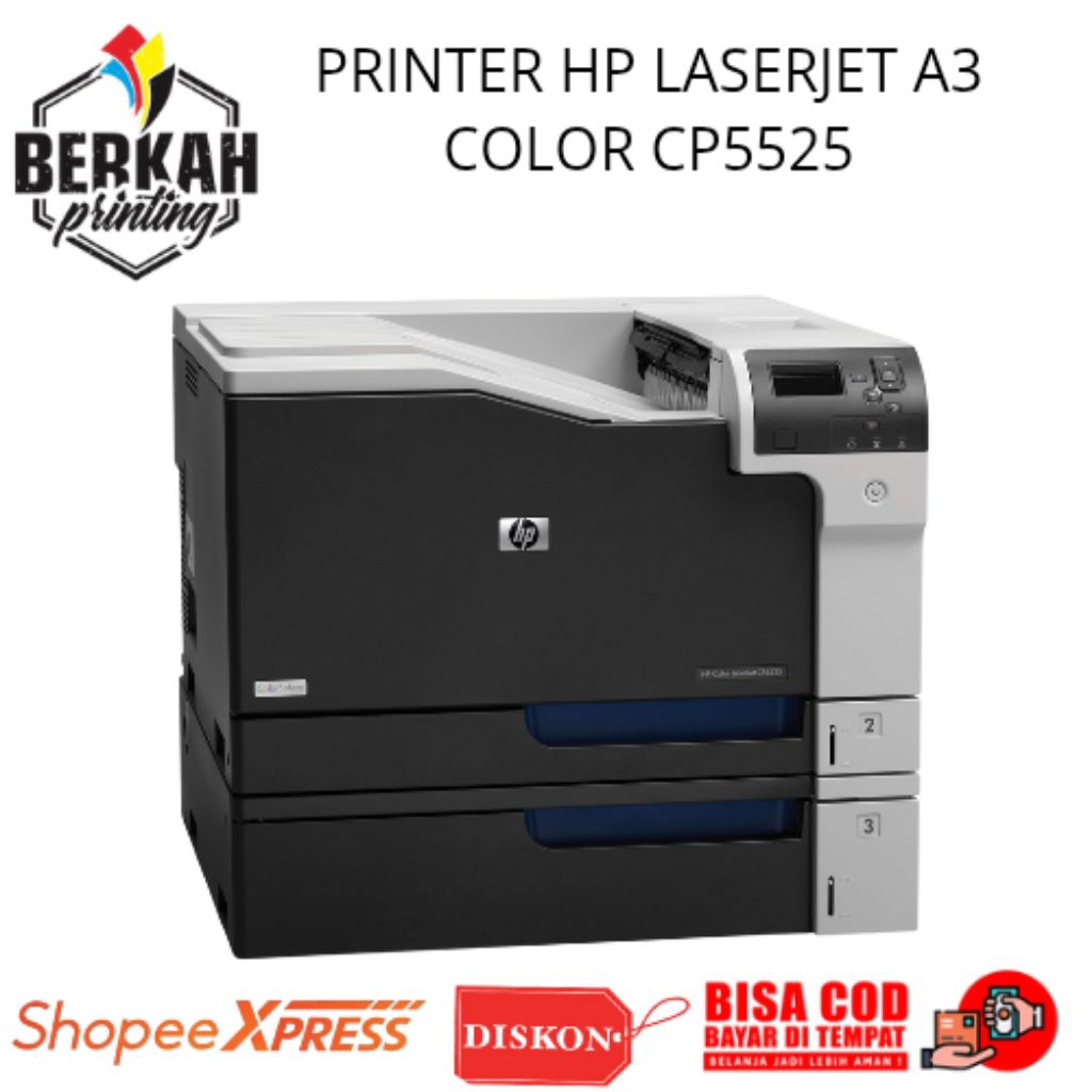 printer hp LaserJet color cp5525n A3